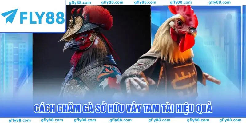 Cách chăm gà sở hữu vảy Tam Tài hiệu quả