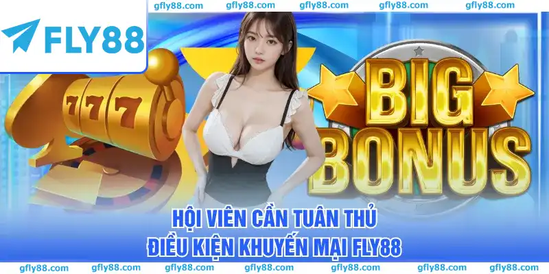 Hội viên cần tuân thủ điều kiện khuyến mại FLY88